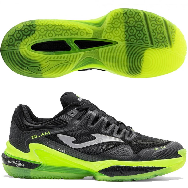 Joma Slam Men 2601 black heren 2026