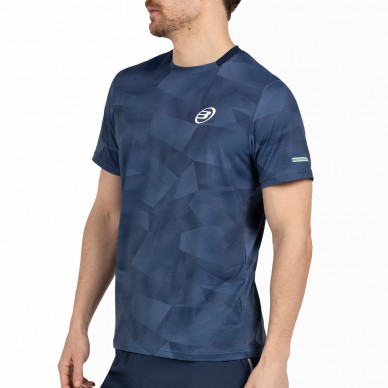 Bullpadel Manin diep oceaanblauw T-shirt