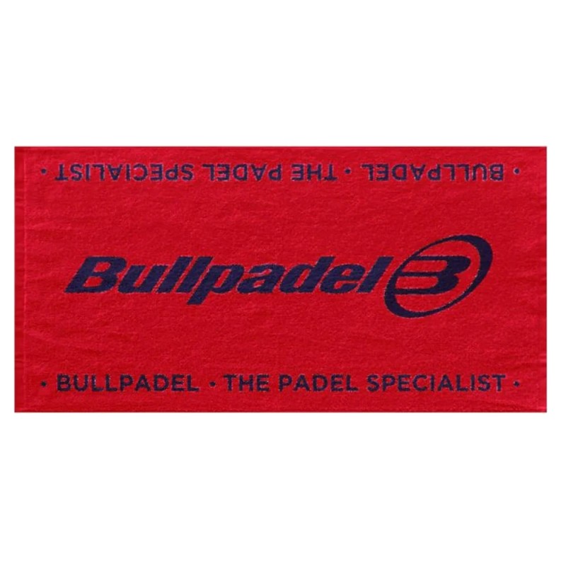 Bullpadel Handdoek BPTOWEL26 150X90 rood