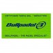 Bullpadel handdoek BPTOWEL26 150X90 zuur groen