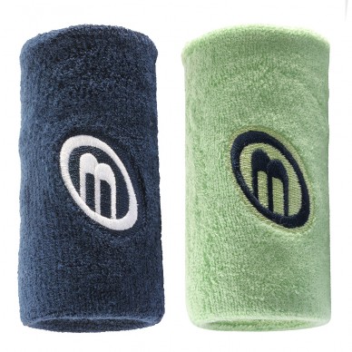 Bullpadel polsbandjes BPMU262 zuur groen blauw