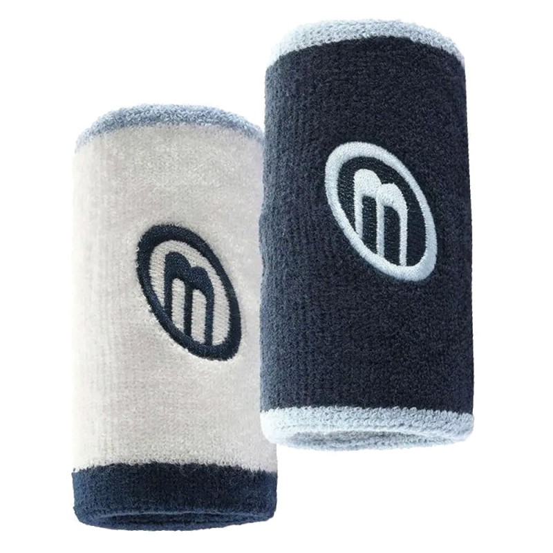 Bullpadel polsbandjes BPMU266 kort bot blauw