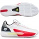 Wilson Rush Tour 5 Clay white black heren 2026