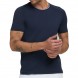 Wilson Team Seamless Crew T-shirt donkerblauw T-shirt
