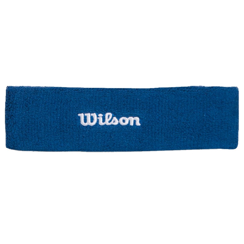 Hoofdband Wilson Classic blauw