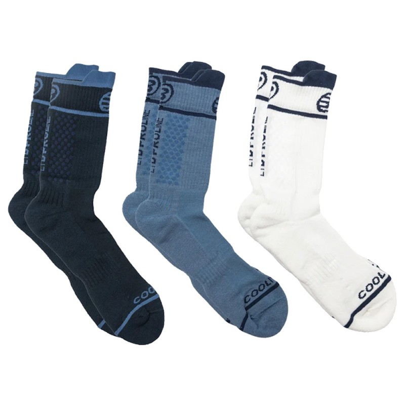 sokken Bullpadel BP26PRU1 3-pack verschillende kleuren