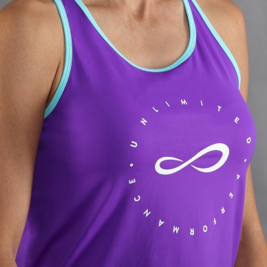 Endless Cercle paarse T-shirt