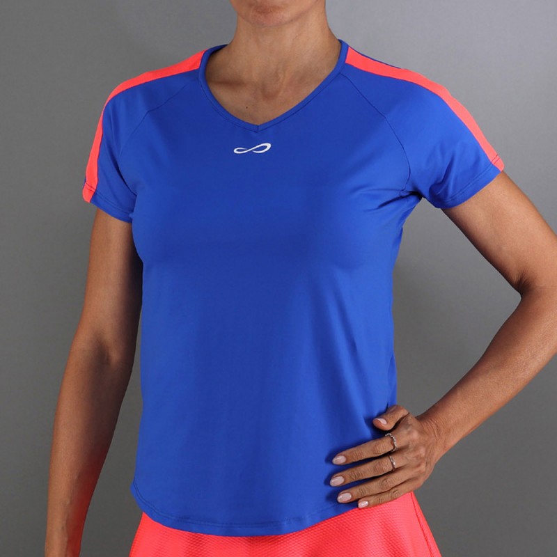 Endless Mesh II royal T-shirt