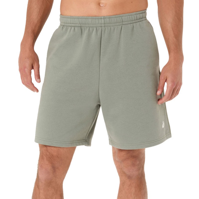 Asics Fleece Relaxed 7IN salvia groen Short