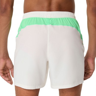 Asics Padel Court 7in crèmekleurig Short