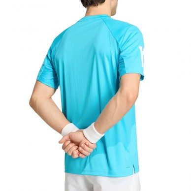 Adidas Club 3STR blauw cyaan T-shirt