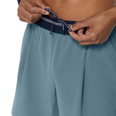 Asics Game 7in donkergrijs short