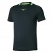 Mizuno Tennis Tee zwart T-shirt
