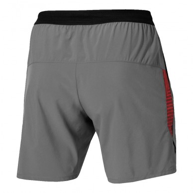 Mizuno Tennis 7 Inches Amply grijs short