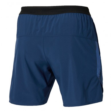 Mizuno Tennis 7 Inches Amply blauw Short