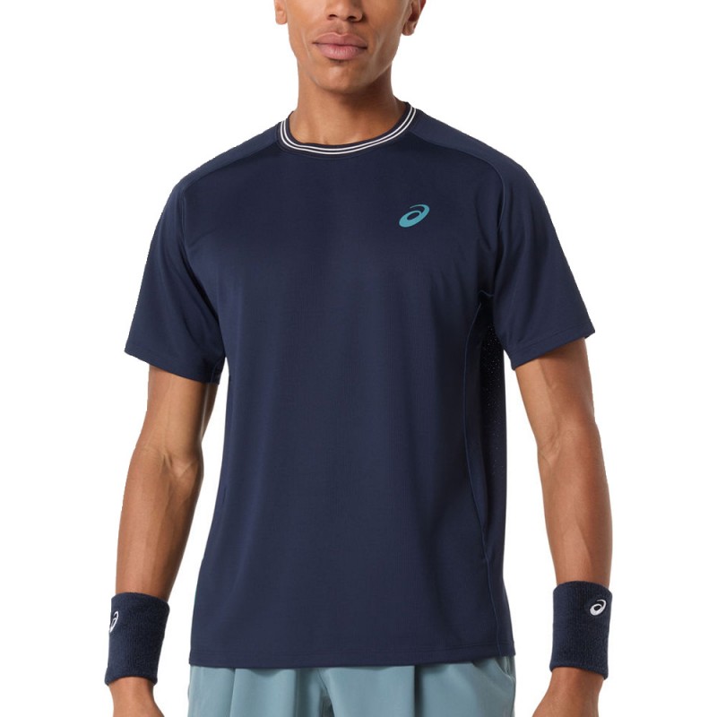 Asics Game SS Top middernachtblauw T-shirt