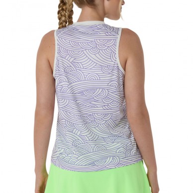 Asics Court All Over Print crème T-shirt