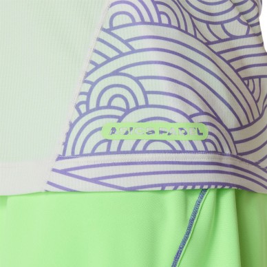 Asics Court All Over Print crème T-shirt