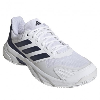 Adidas Courtjam Control 3 M white dark blue heren 2026