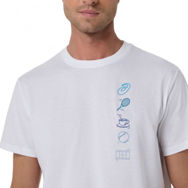 Asics Game Seasonal Graphic Tee wit T-shirt