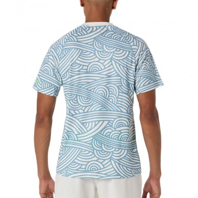 Asics Court All Over Print SS Top wit T-shirt