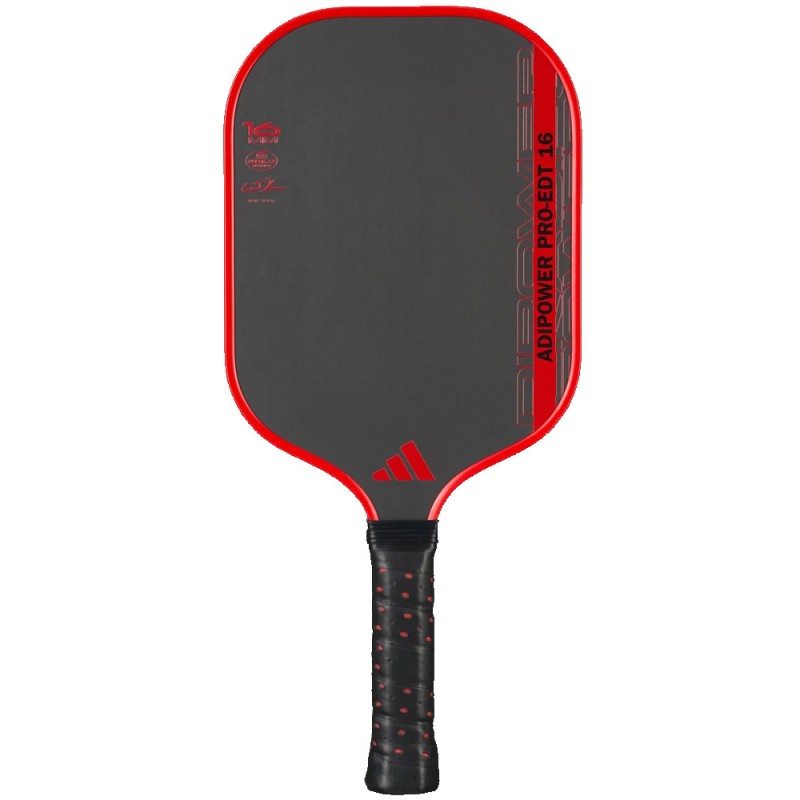 Adidas Pickleball Adipower Pro EDT 16mm rood 2026