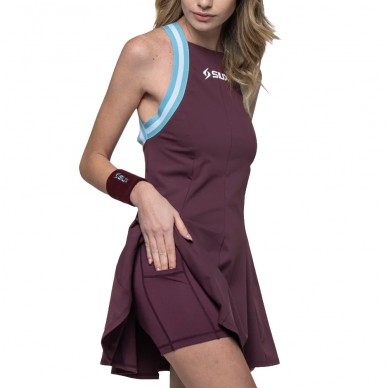 Siux Apex bordeaux dress