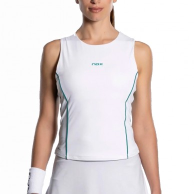 Nox Pro wit groen tank top