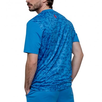 Siux Cyber blauw T-shirt