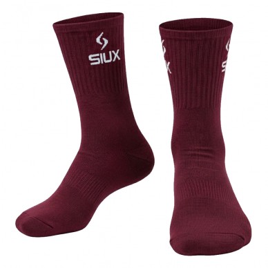 Sokken Siux Groove Pack 2u bordeaux lichtblauw