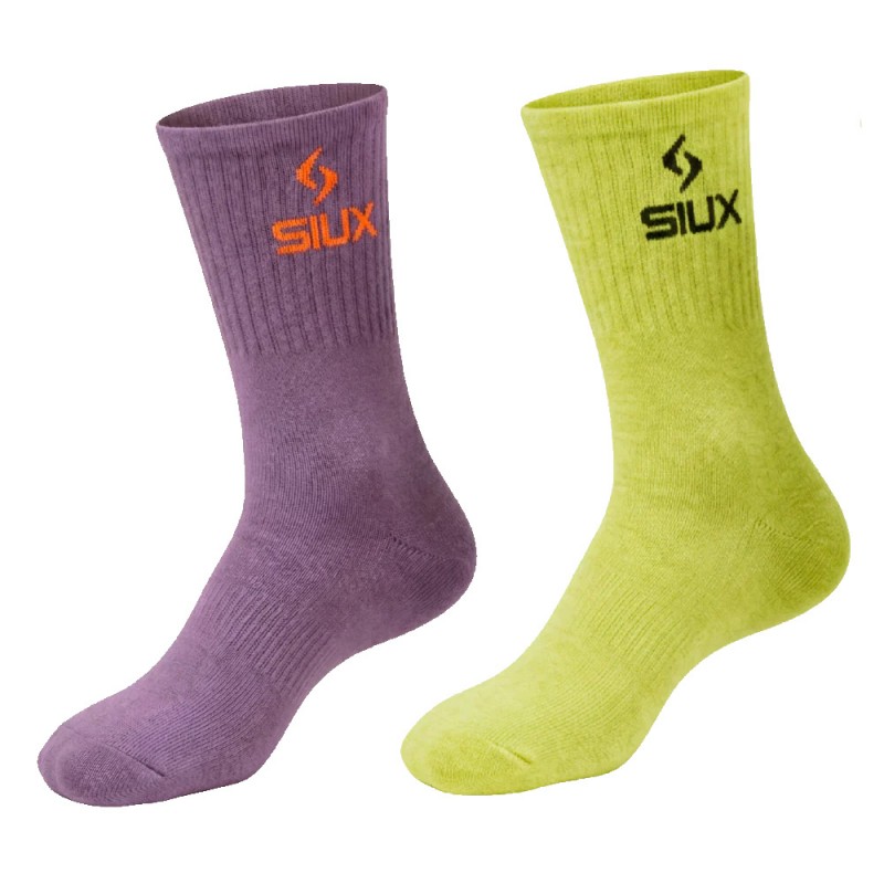 Sokken Siux Groove Pack 2u groen violet