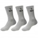 Sokken Siux Basic hoge Pack 3u grijs