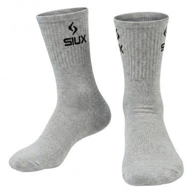 Sokken Siux Basic hoge Pack 3u grijs