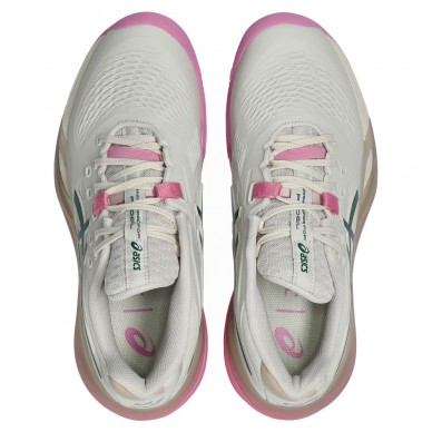 Asics Gel Resolution X Padel soft oat jewel green dames 2026