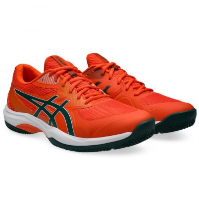 Asics Game FF Padel energy orange jewel green heren 2026