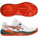 Asics Gel Challenger 15 Padel white energy orange heren 2026