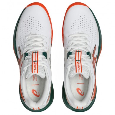 Asics Gel Challenger 15 Padel white energy orange heren 2026