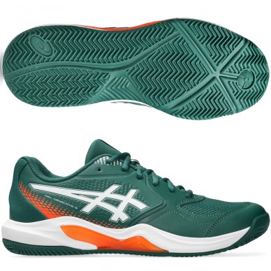 Asics Gel Dedicate 9 Padel jewel green white heren 2026