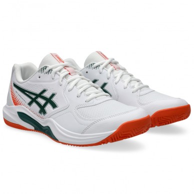 Asics Gel Dedicate 9 Padel white jewel green heren 2026