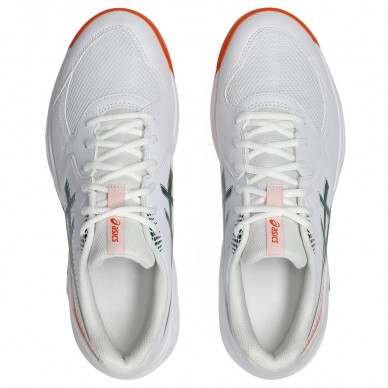 Asics Gel Dedicate 9 Padel white jewel green heren 2026