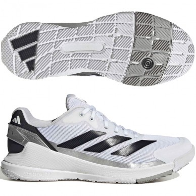 Adidas Crazyquick LS Padel M ftwr white black heren 2026