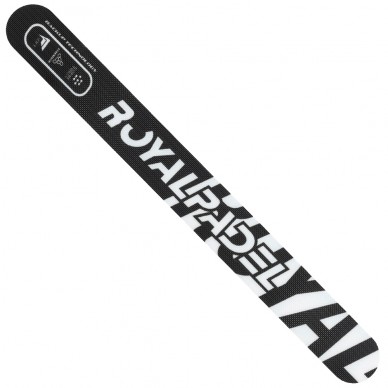 Beschermer Royal Padel zwart met wit logo