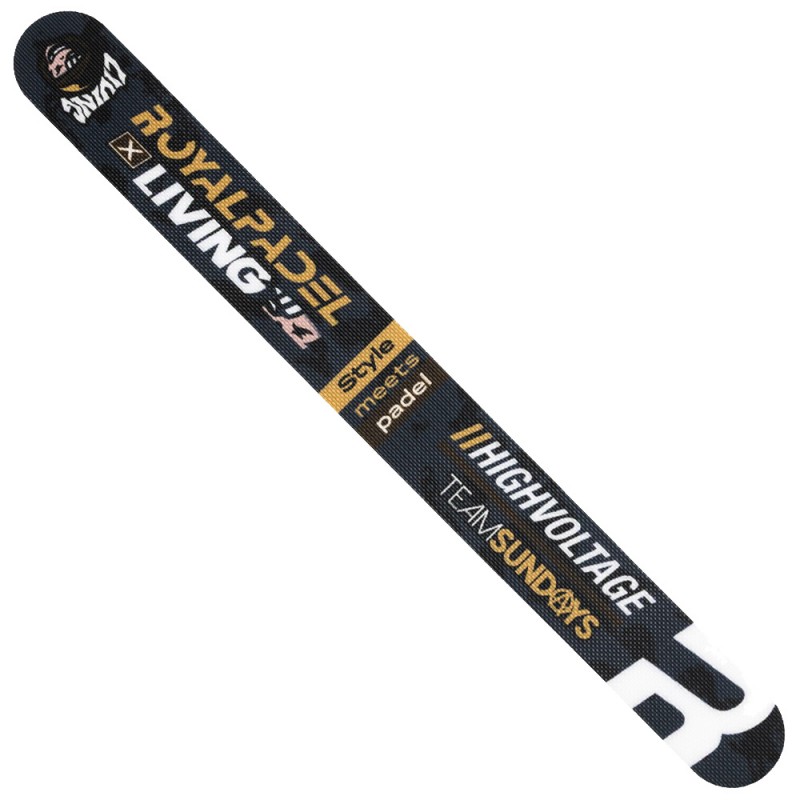 Beschermer Royal Padel Highvoltage zwart bruin