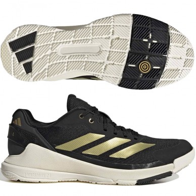 Adidas Crazyquick LS Padel M off black heren 2026