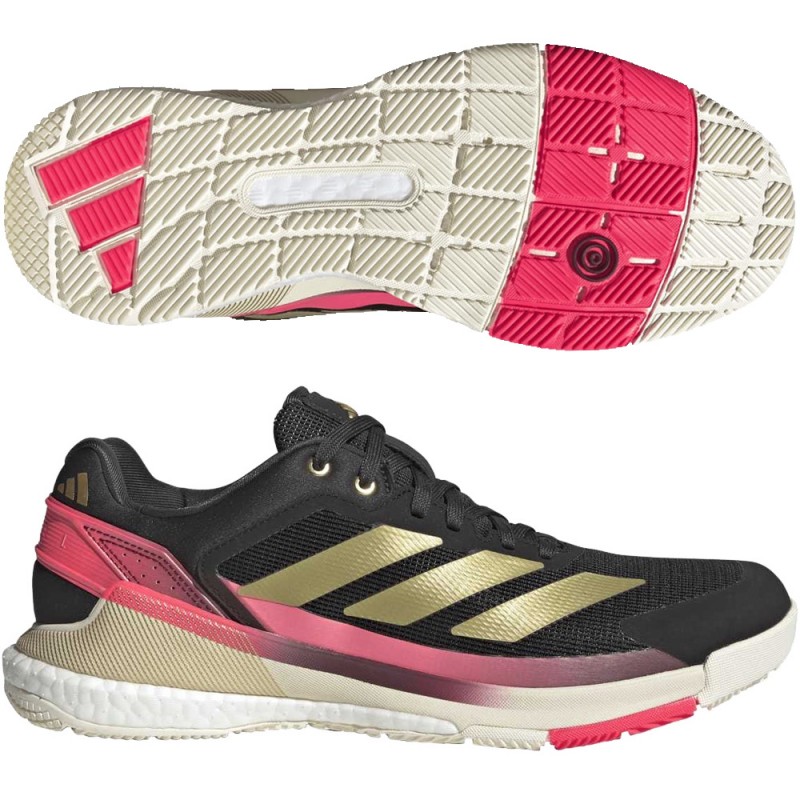Adidas Crazyquick Boost Padel M core black heren 2026