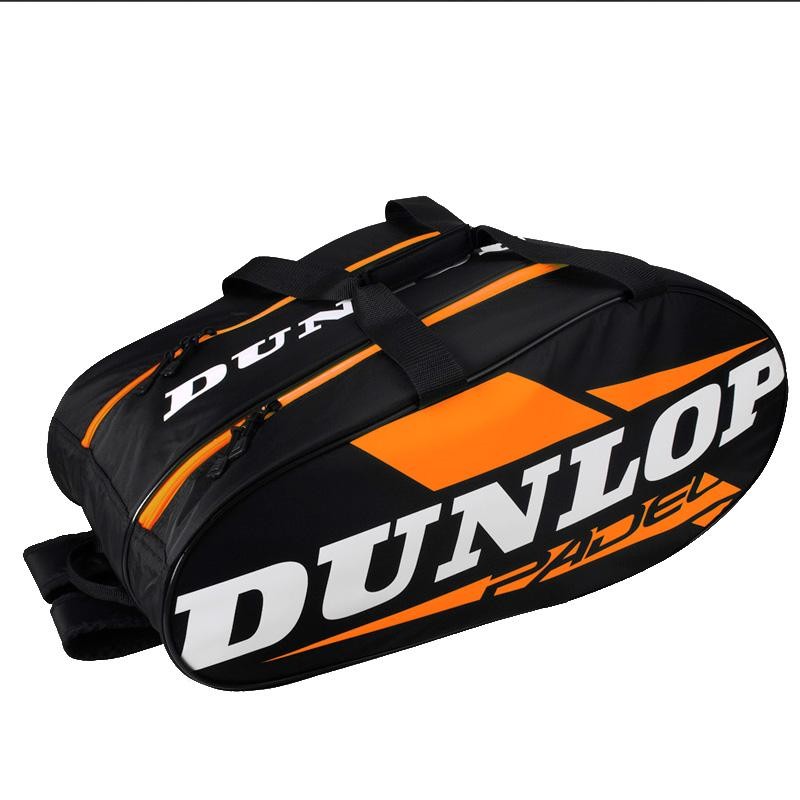 Paletero Dunlop Play Black Orange 2019 Paletero Dunlop Play Black Orange 2019