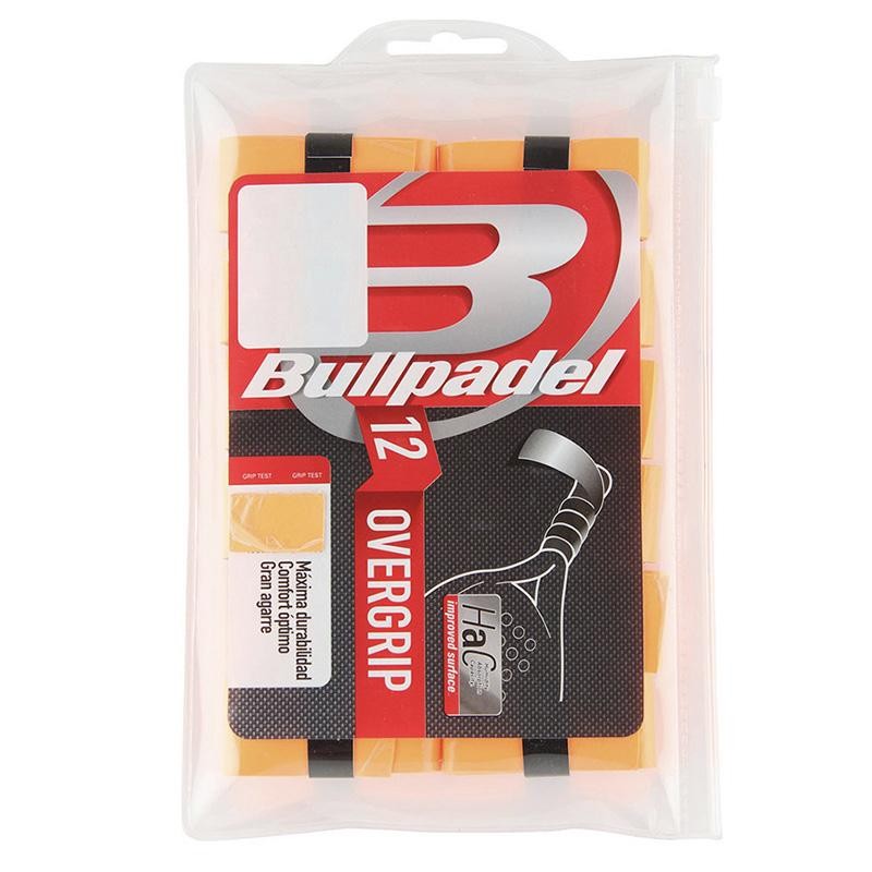 Overgrips Bullpadel GB1600 Pack 12 Naranjas Overgrips Bullpadel GB1600 Pack 12 Naranjas