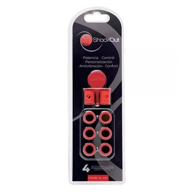 Antivibrador Padel Shockout Rojo Antivibrador Padel Shockout Rojo