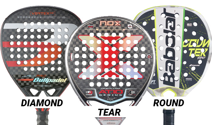 Shapes Padel Rackets