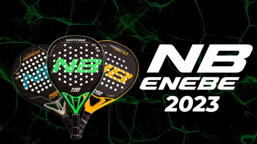Nieuwe collectie Enebe 2023 rackets, controle, power en balans gegarandeerd